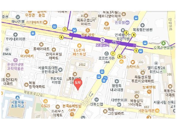 서울 양천구 목동동로 12길 23 대림상가 주변 지도